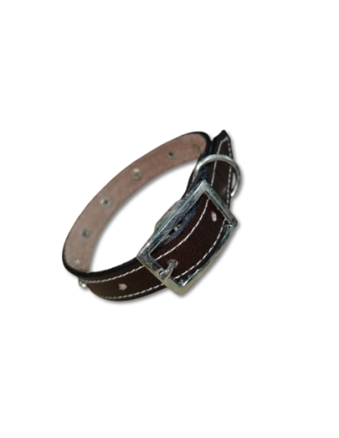 COLLAR CUERO PEQ ADORNO TALLA # 03 (*)