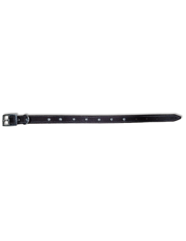 COLLAR CUERO PEQ ADORNO TALLA # 03 (*)