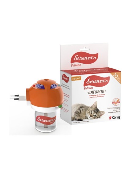 SERENEX DIFUSOR FELINO X 42 ML*                                                                                         