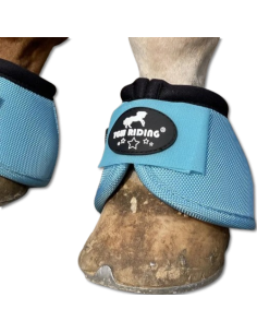 CASQUERAS P/CABALLOS AZUL CLARO M  (*)  $