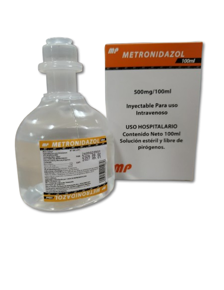 METRONIDAZOL 0.5G  X  100 ML  SOLUCION (MPLOUG)