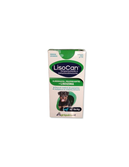 LISOCAN RAZAS GRANDES 30 ML                                                                                             