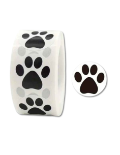 CALCOMANIAS PATITAS NEGRAS x 500 PZAS   (*)  $                                                                          