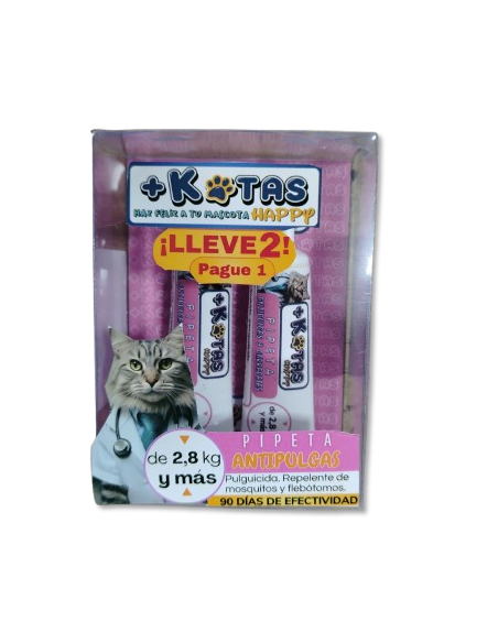 PIPETA PARA GATOS 2.8 Y MAS KG x 1ML (*)