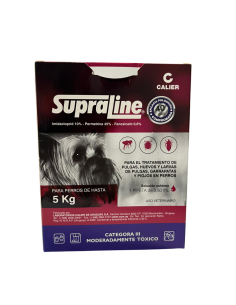 SUPRALINE PIPETAS X  0.5 ML  / 5 kg                                                                                     