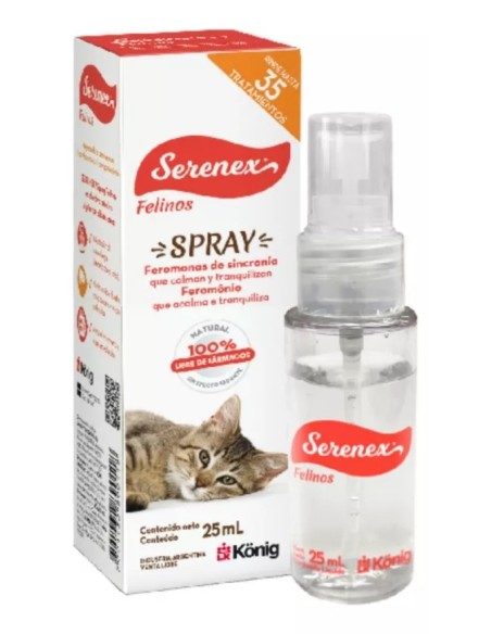 SERENEX SPRAY FELINO X 25ML*                                                                                            