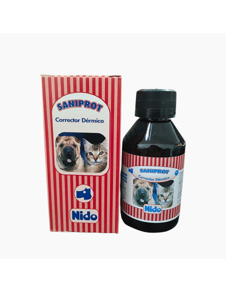 SANIPROT CORRECTOR DERMICO P/MASCOTAS x 120 c.c.