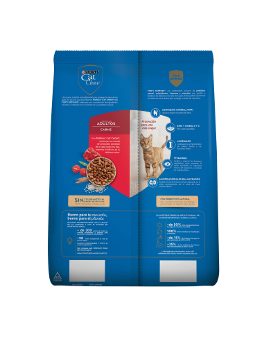 CAT CHOW ADUL CARNE PREBIOTICOS 1 X 500 gr CO *