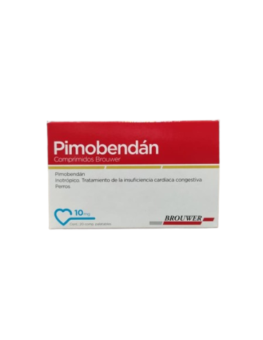 PIMOBENDÁN 10 MG X 20 COMP (BROUWER ) $