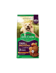 DOG CHOW ADLTS TRIPLE PROTEINA x 22.7 KG *