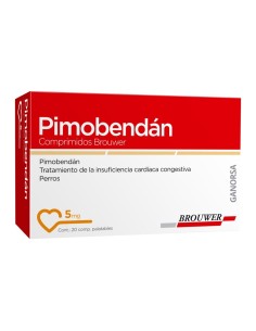 PIMOBENDÁN 5 MG X 20 COMP (BROUWER ) $                                                                                  