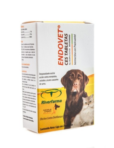 ENDOVET CES  1X 20 TAB  $                                                                                               