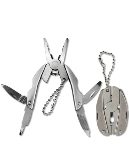 MINI PINZAS DE METAL MULTIFUNCIONAL DE BOLSILLO  (*)   $                                                                