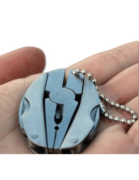 MINI PINZAS DE METAL MULTIFUNCIONAL DE BOLSILLO  (*)   $                                                                