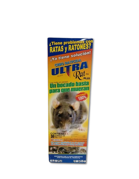ULTRA RAT C/DISPENSADOR B/L. QUESO  50 Gr  (*)                                                                          
