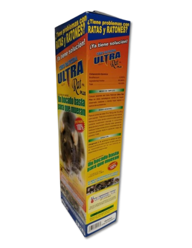 ULTRA RAT C/DISPENSADOR B/L. QUESO  50 Gr  (*)                                                                          