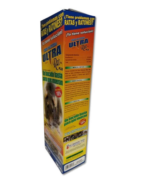 ULTRA RAT C/DISPENSADOR B/L. QUESO  50 Gr  (*)                                                                          