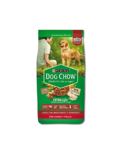 DOG CHOW ADULTS S/CLR M/G X 4Kg CO *